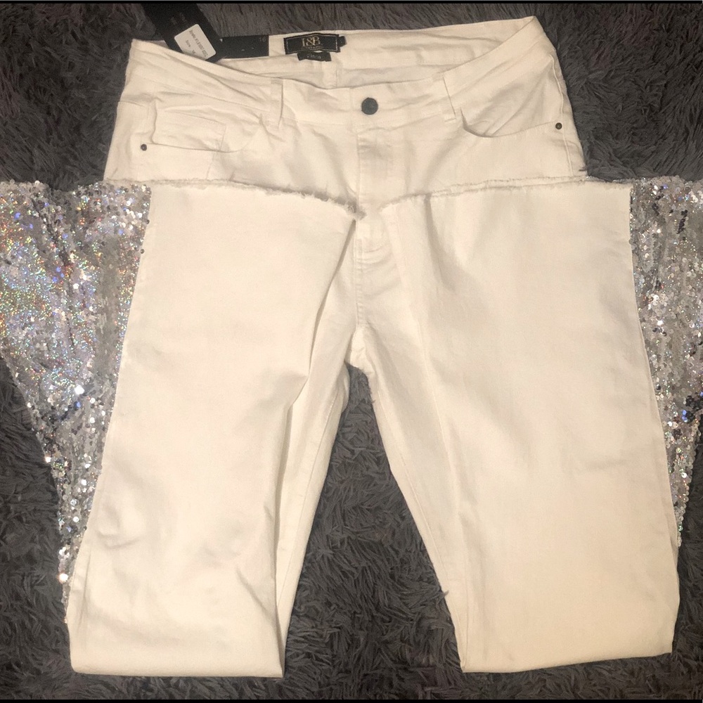 Plus Women’s Flare Sequins Pants